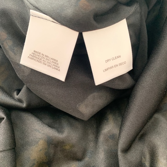 Nine West Black Butterfly Sleeveless Dress- 16 - Picture 10 of 10